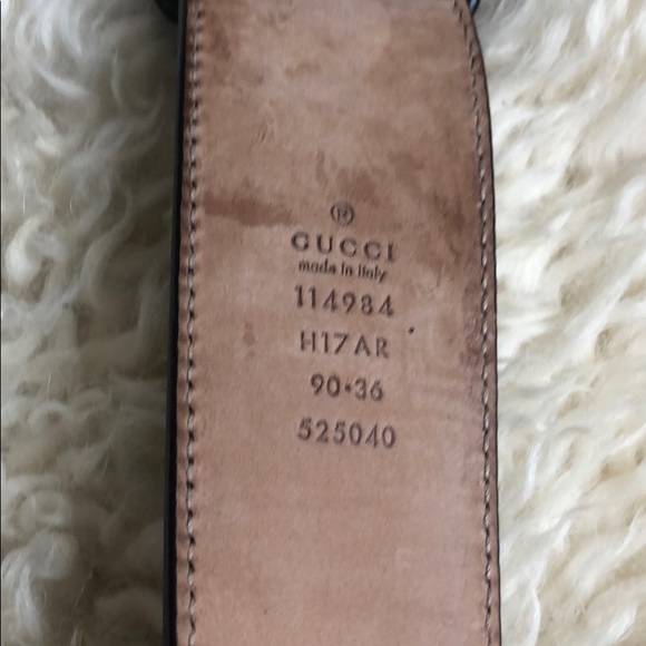 The interlocking G buckle belt with Gucci - Picture 3 of 4